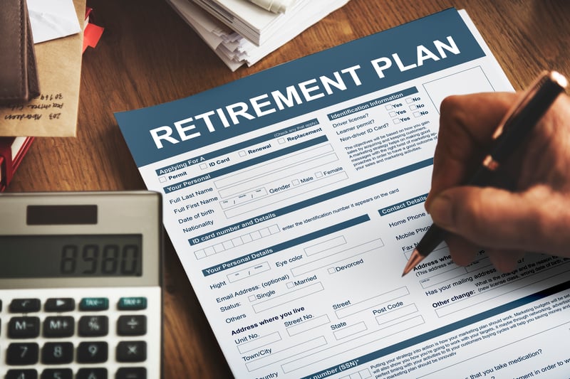 retirement-plan-form-insurance-financial-concept